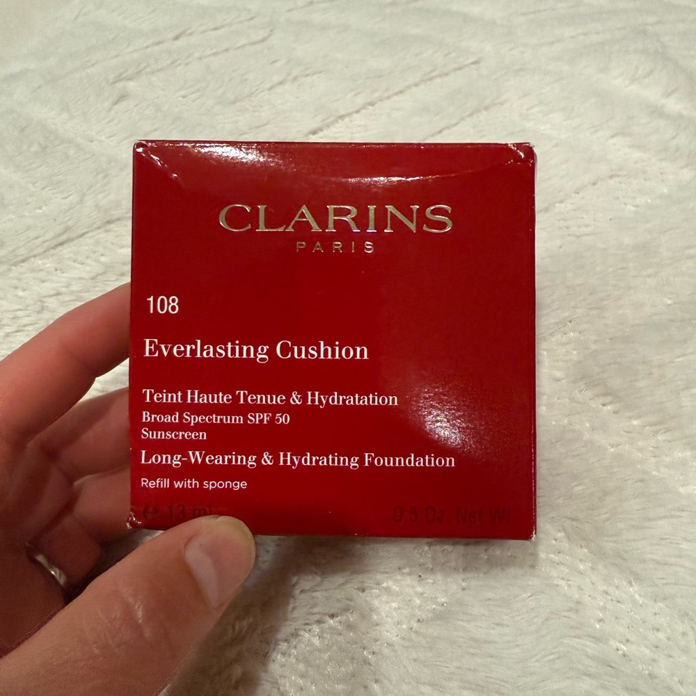 Clarins Paris Red Cushion Foundation
